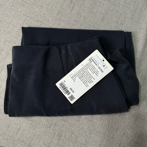 Lululemon Softstreme High Rise Midi Skirt Black Size 14 NWT - Picture 7 of 16